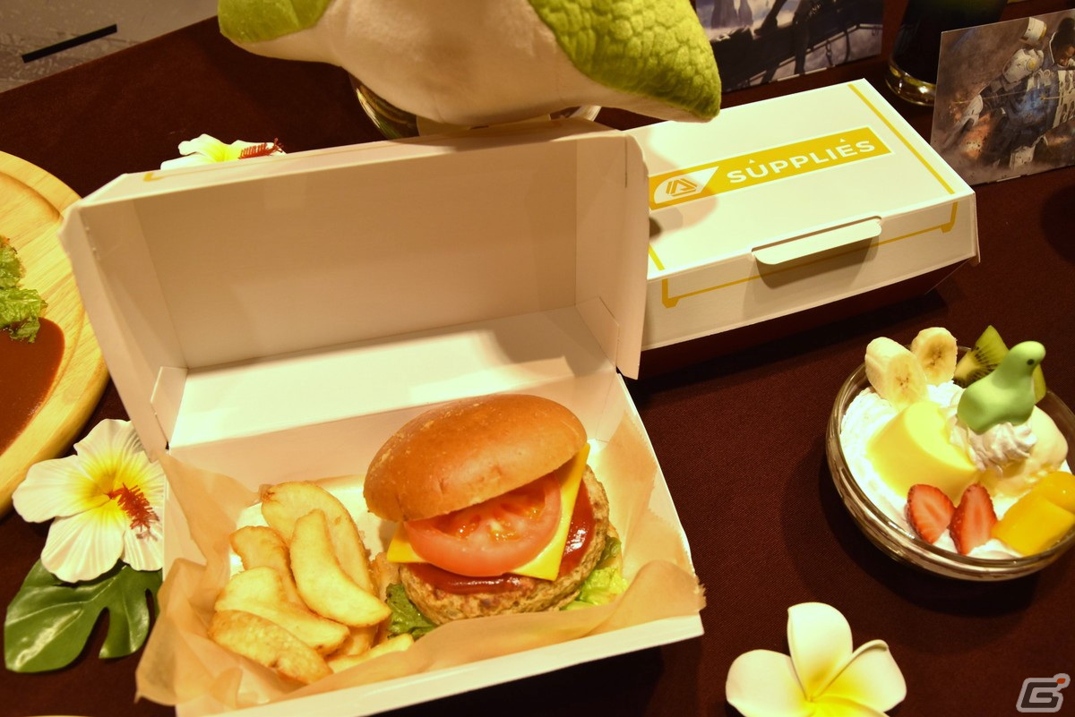 巨大ネッシーも南国風の装いで登場！2度目の開催となる「Apex Legends -Nessie cafe-」のメディア先行内覧会をレポートの画像7