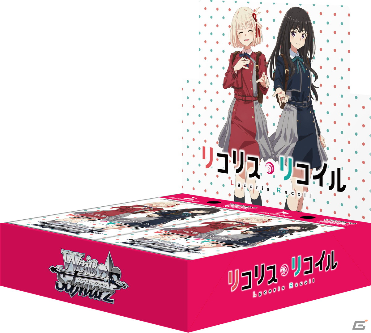 ヴァイスシュヴァルツよりトライアルデッキ＆ブースターパック「リコリス・リコイル」が6月2日発売！の画像2