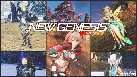 「PSO2 ニュージェネシス」ver.2の公式PVが公開！トゥーン表示やクリエイティブスペースなどアップデートの魅力をチェックの画像1