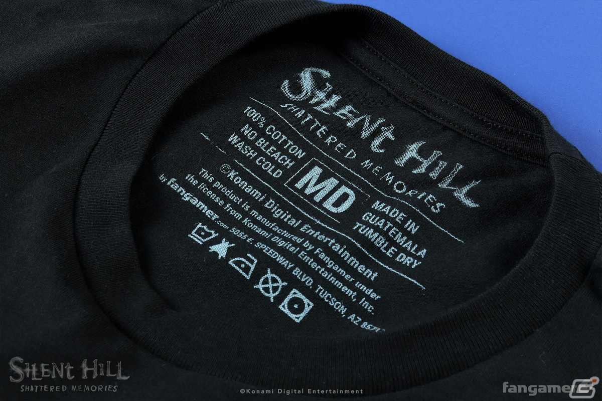 「SILENT HILL」暗いところでほのかに光る「引き裂かれた正気Tシャツ」がFangamer Japanにて発売！の画像6