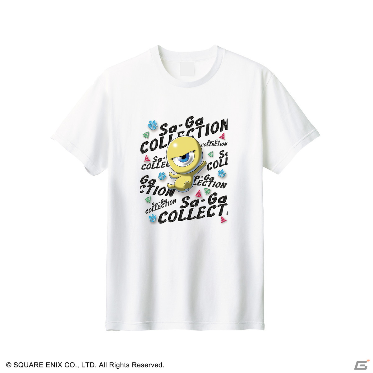 サガシリーズアパレルブランド「SaGa Design Works」が始動！第1弾として“せんせい”のドット絵が映えるTシャツなど22種のアイテムが登場の画像12