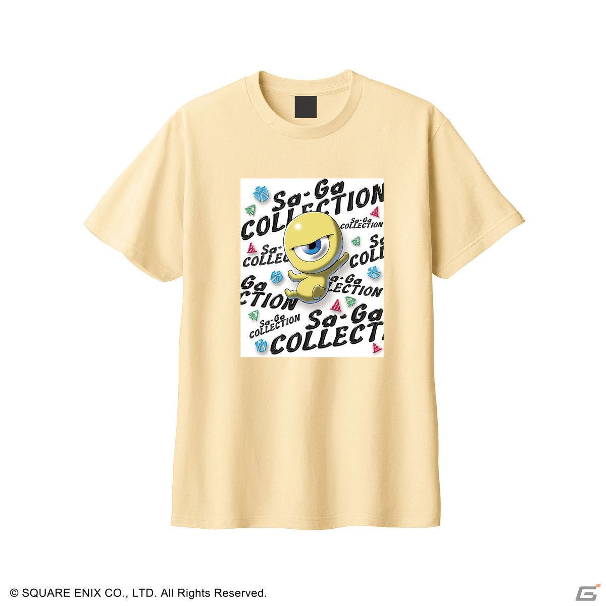サガシリーズアパレルブランド「SaGa Design Works」が始動！第1弾として“せんせい”のドット絵が映えるTシャツなど22種のアイテムが登場の画像15