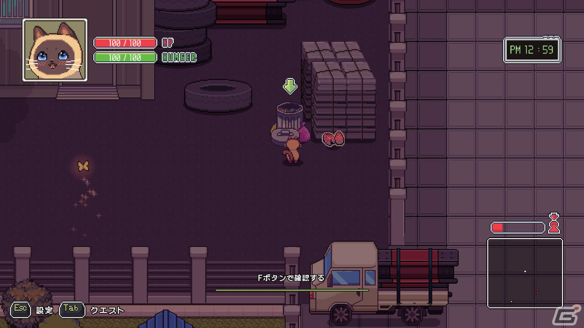 Steam版「のらねこものがたり2」が配信開始！野良ネコの苦難と逆境を倉庫番形式のパズルと物語で描くアドベンチャーゲームの画像5