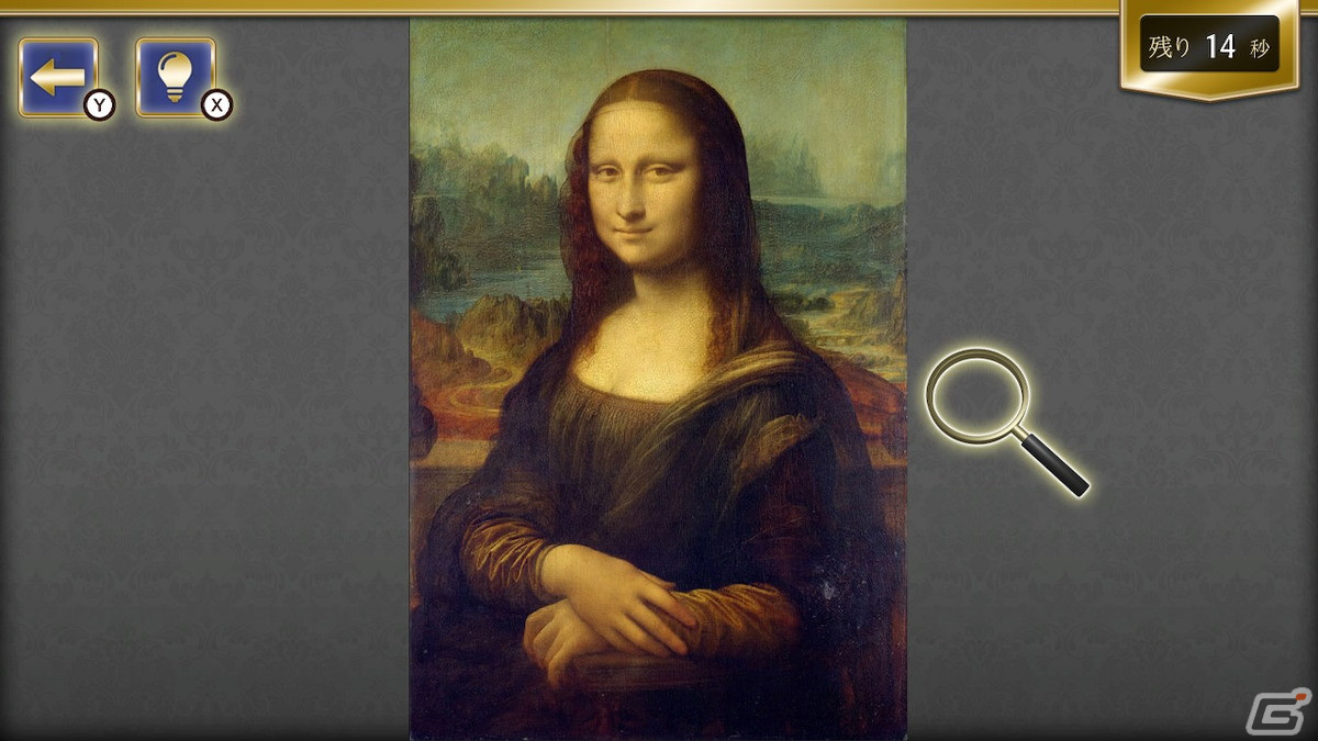 有名絵画に起きる変化を探す脳トレゲーム「アハ！アートな間違い探し」がSwitchで6月8日に配信！の画像2