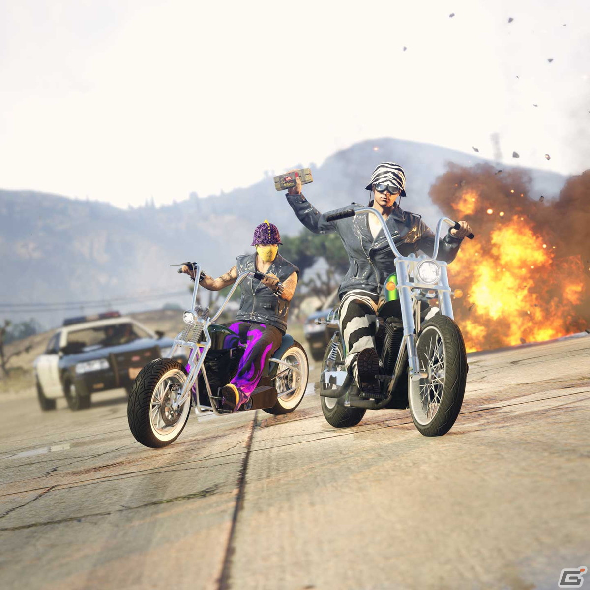 「GTAオンライン」フライト訓練所にて追加報酬を獲得できるキャンペーンが開催！ピンクと緑の迷彩ペイントを手に入れようの画像13