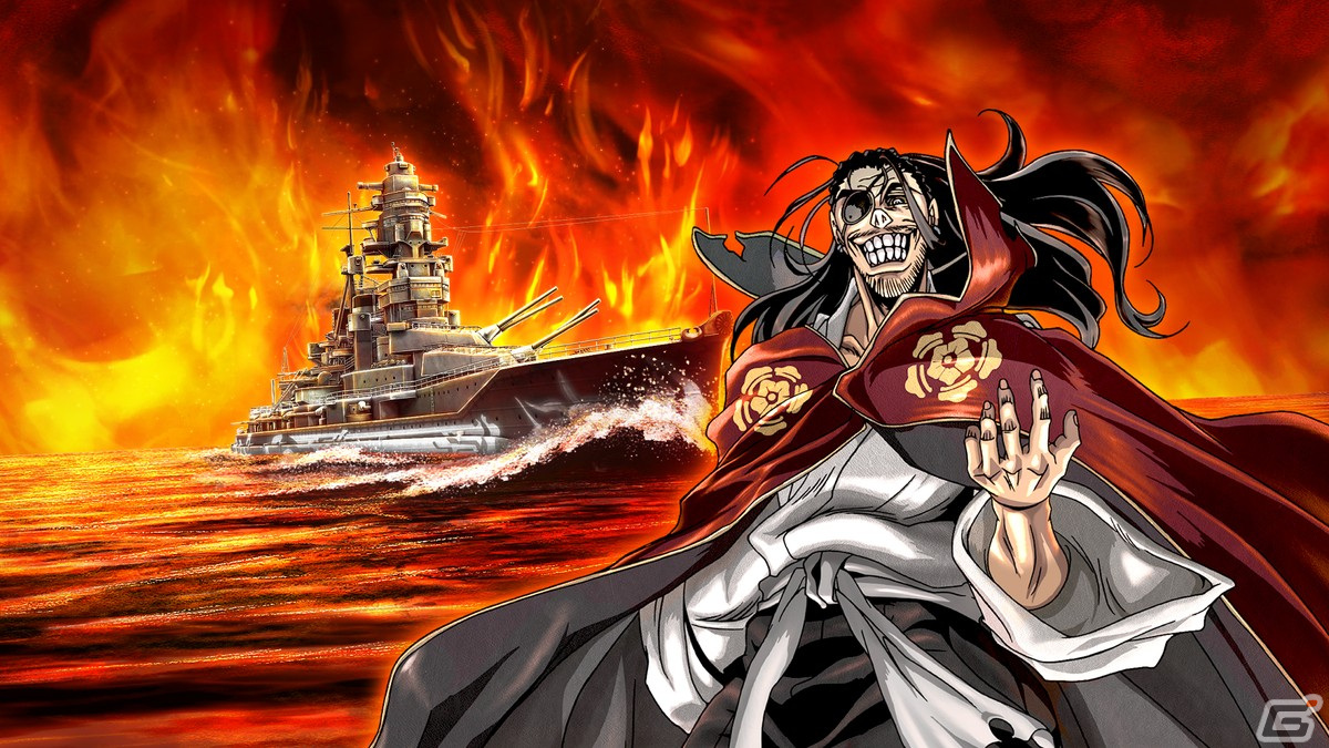 「蒼焔の艦隊」にてアニメ「DRIFTERS」とのコラボが6月7日より実施決定！コラボ艦艇「大和（島津豊久）」などが参戦の画像5