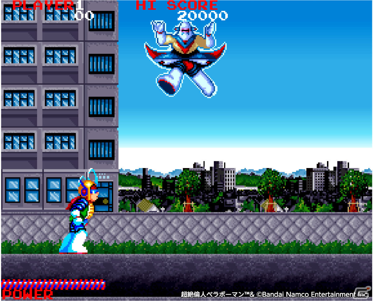 「アーケードアーカイブス 超絶倫人ベラボーマン」が6月8日に配信！1988年にナムコから発売されたアクションゲームの画像1