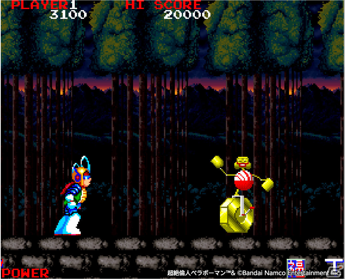「アーケードアーカイブス 超絶倫人ベラボーマン」が6月8日に配信！1988年にナムコから発売されたアクションゲームの画像6