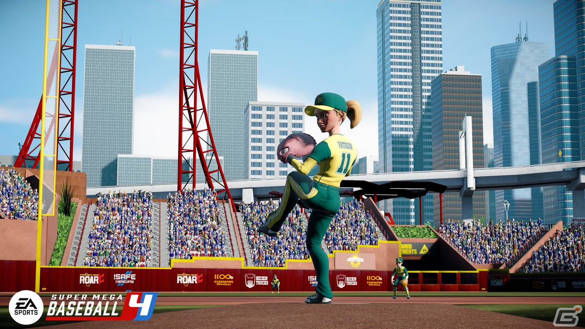「Super Mega Baseball 4」が世界同時発売ー演出が大幅に強化されクロスプレイにも対応したシリーズ最新作の画像3