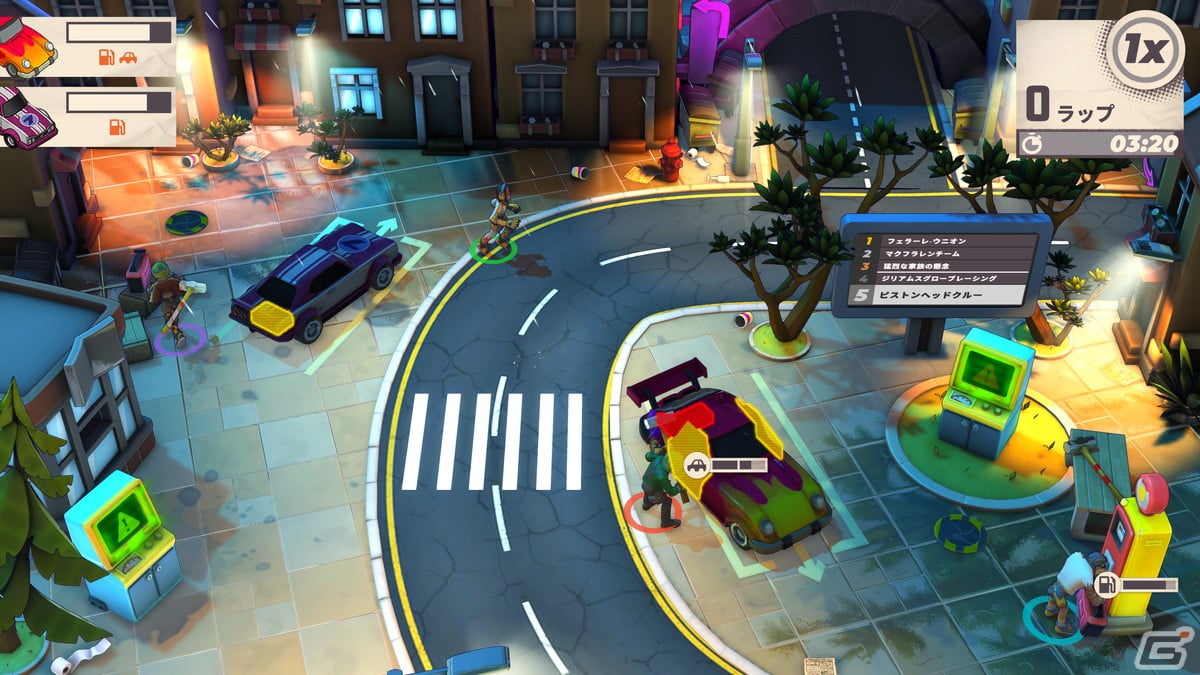 ピットレーンに焦点を当てたカオスなパーティーゲーム「Speed Crew」のSwitch版が配信！の画像3