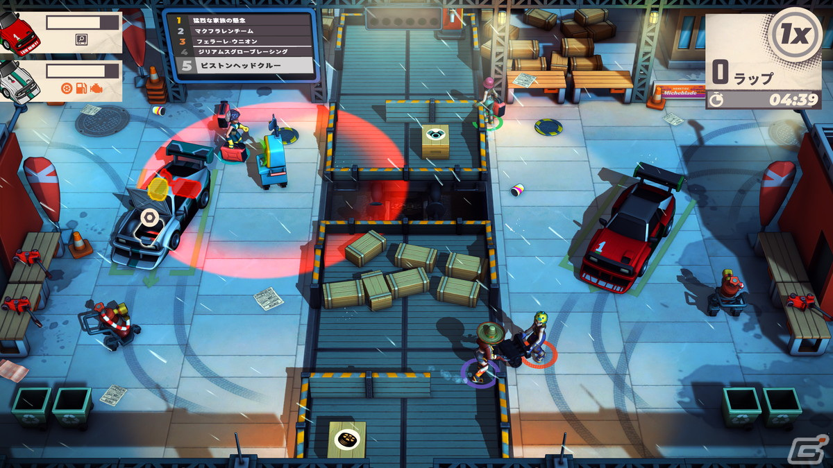 ピットレーンに焦点を当てたカオスなパーティーゲーム「Speed Crew」のSwitch版が配信！の画像5