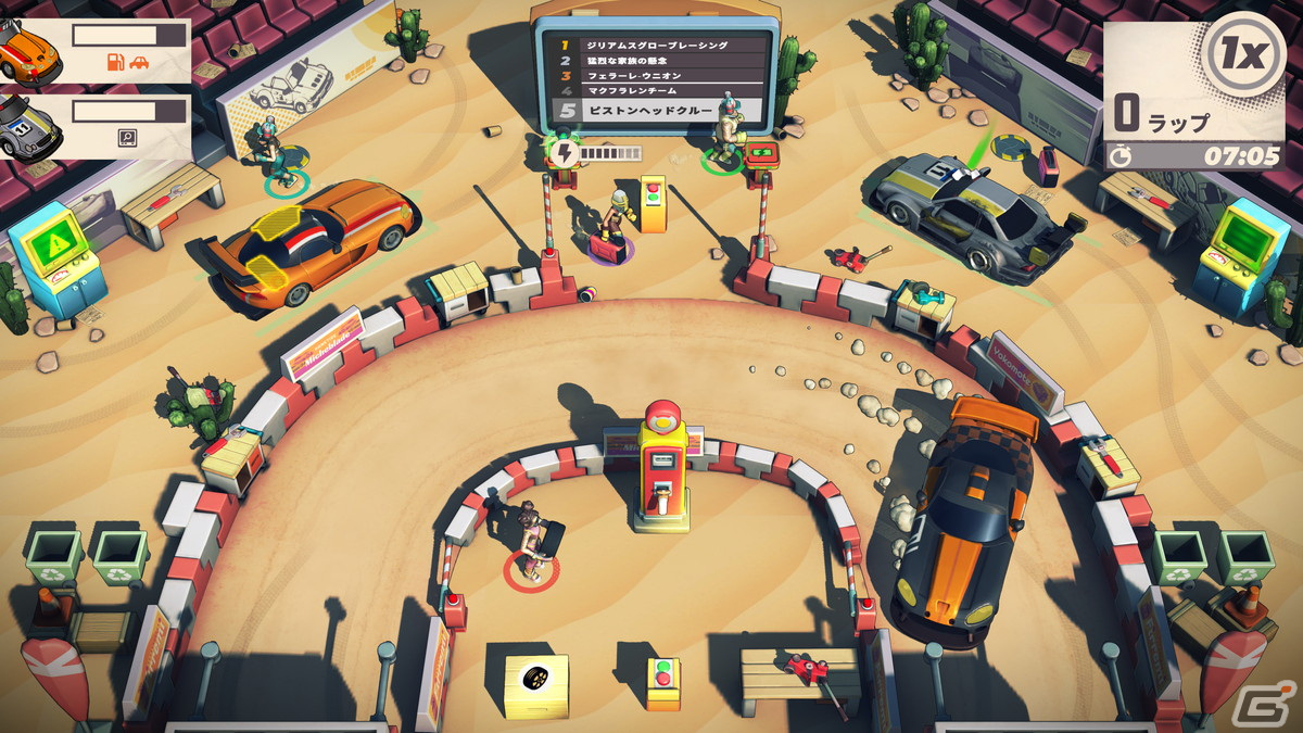 ピットレーンに焦点を当てたカオスなパーティーゲーム「Speed Crew」のSwitch版が配信！の画像7