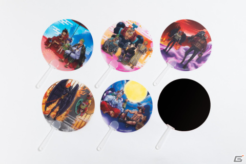 「ガシャポン」で初めてうちわを展開する「うちわっしょい」が8月より順次展開！「ワンピース」「ミリマス」「ANGEL BLUE」が登場の画像2