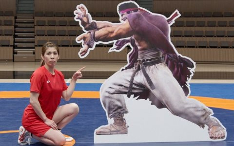「ストリートファイター6」吉田沙保里さんが出演する“倒し方映像”などの裏側を捉えたメイキング動画が公開！