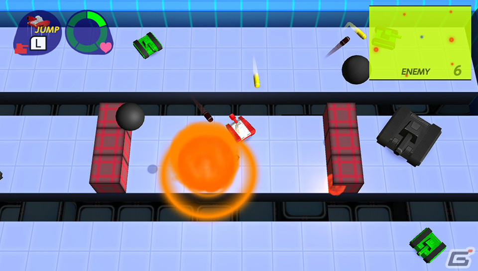 「スーパーバトル戦車」がSwitchで配信！直感操作で誰でも遊べる戦車バトルゲームの画像16