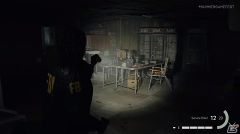 10月17日発売の「Alan Wake 2」もう1人の主人公サーガ・アンダーソンが鹿頭の敵と遭遇するゲームプレイ映像が公開！の画像2