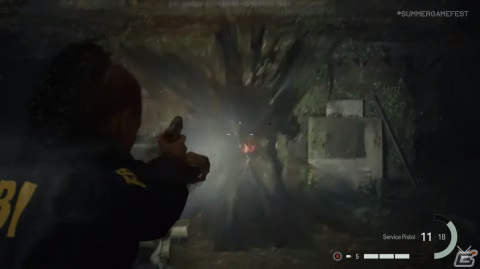 10月17日発売の「Alan Wake 2」もう1人の主人公サーガ・アンダーソンが鹿頭の敵と遭遇するゲームプレイ映像が公開！の画像5