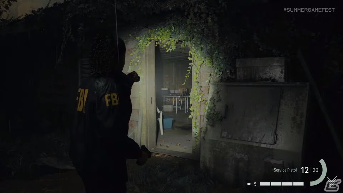 10月17日発売の「Alan Wake 2」もう1人の主人公サーガ・アンダーソンが鹿頭の敵と遭遇するゲームプレイ映像が公開！の画像1