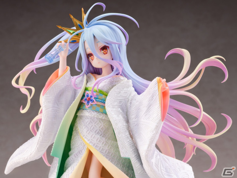 「ノーゲーム・ノーライフ」よりヒロイン「白」が白無垢姿で1/7スケールフィギュアに！の画像12