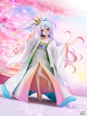 「ノーゲーム・ノーライフ」よりヒロイン「白」が白無垢姿で1/7スケールフィギュアに！の画像2