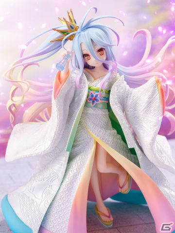 「ノーゲーム・ノーライフ」よりヒロイン「白」が白無垢姿で1/7スケールフィギュアに！の画像3