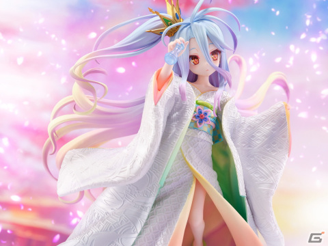 「ノーゲーム・ノーライフ」よりヒロイン「白」が白無垢姿で1/7スケールフィギュアに！の画像5