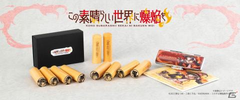 「この素晴らしい世界に爆焔を！」＆「この素晴らしい世界に祝福を！」の痛印が発売決定！の画像1