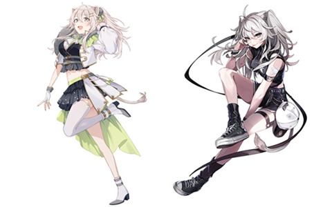 「カプとれ」とホロライブのVTuber・獅白ぼたんさんがコラボ！描きおろしイラストによるアクリルスタンドキーホルダーなどが登場