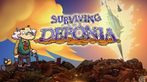 「Surviving Deponia」が発表！ゴミで溢れた過酷な惑星を生き抜くサバイバルゲームの画像1