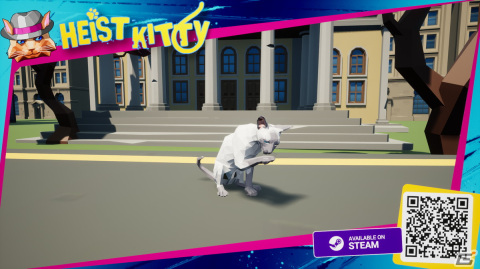 マルチプレイ対応の猫シミュレーションゲーム「Heist Kitty:野良ネコ暮らし」が本日18時よりSteamで配信！の画像4