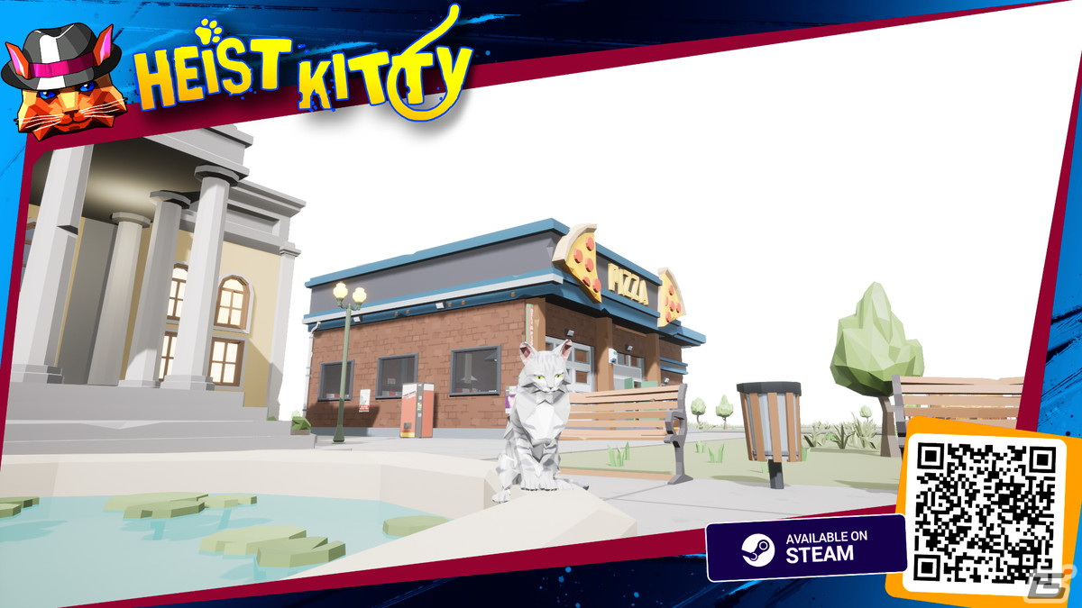 マルチプレイ対応の猫シミュレーションゲーム「Heist Kitty:野良ネコ暮らし」が本日18時よりSteamで配信！の画像5