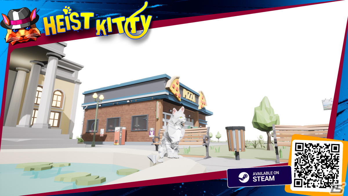 マルチプレイ対応の猫シミュレーションゲーム「Heist Kitty:野良ネコ暮らし」が本日18時よりSteamで配信！の画像6