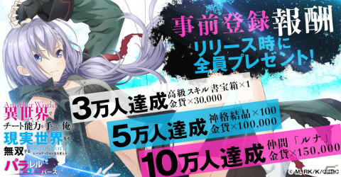 「パラユニ」先行プレイキャンペーンが6月15日より実施！事前登録者を対象に3,000名を募集の画像2