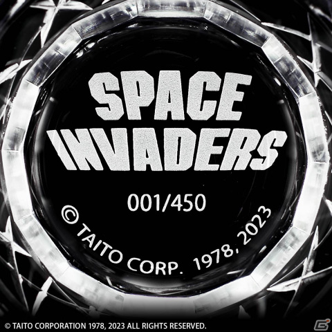 「スペースインベーダー」誕生45周年を記念する江戸切子グラスが450点限定で販売開始！の画像7