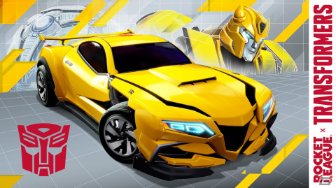 「ロケットリーグ」に「トランスフォーマー」からバンブルビーが車両となって登場！6月15日よりアイテムショップに追加の画像1