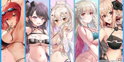 「アズールレーン サマーフェア 2023 in ゲーマーズ」が8月11日より実施！水着に身を包んだ綾波たちの描きおろしグッズが登場の画像1