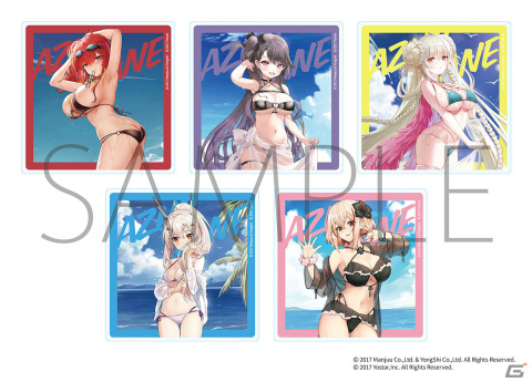 「アズールレーン サマーフェア 2023 in ゲーマーズ」が8月11日より実施！水着に身を包んだ綾波たちの描きおろしグッズが登場の画像8