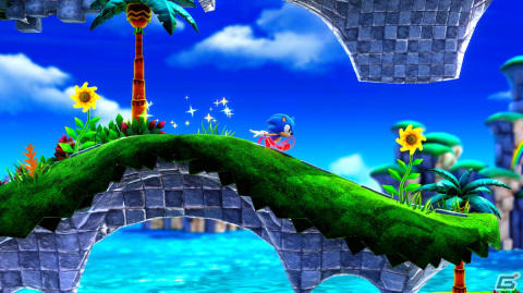 「ソニックスーパースターズ」先行プレイレポート――2Dシリーズらしさを踏襲しつつ3D表現で進化したシリーズ最新作の画像3