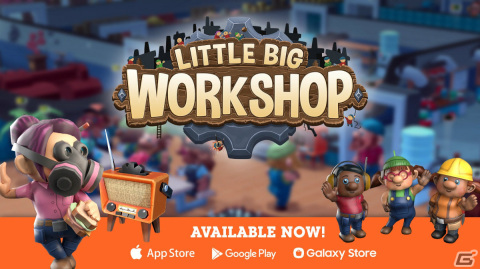 iOS/Android版「Little Big Workshop」がリリース！テーブルの上に広がる世界で工場を経営するSLGの画像1