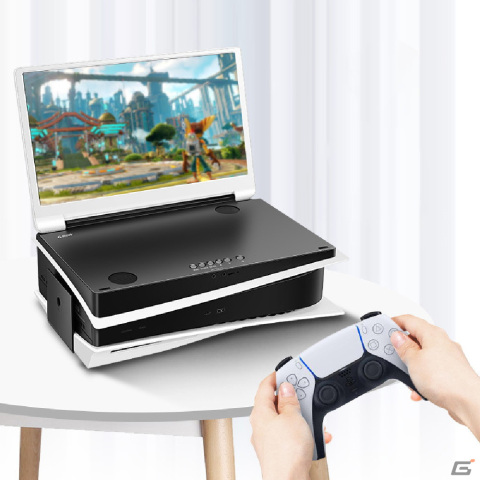 PS5をポータブルに持ち運べるモニターセット「Gplay-Vivid」が登場！広視野角のIPS液晶やデュアルスピーカーを搭載の画像2