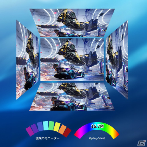 PS5をポータブルに持ち運べるモニターセット「Gplay-Vivid」が登場！広視野角のIPS液晶やデュアルスピーカーを搭載の画像5