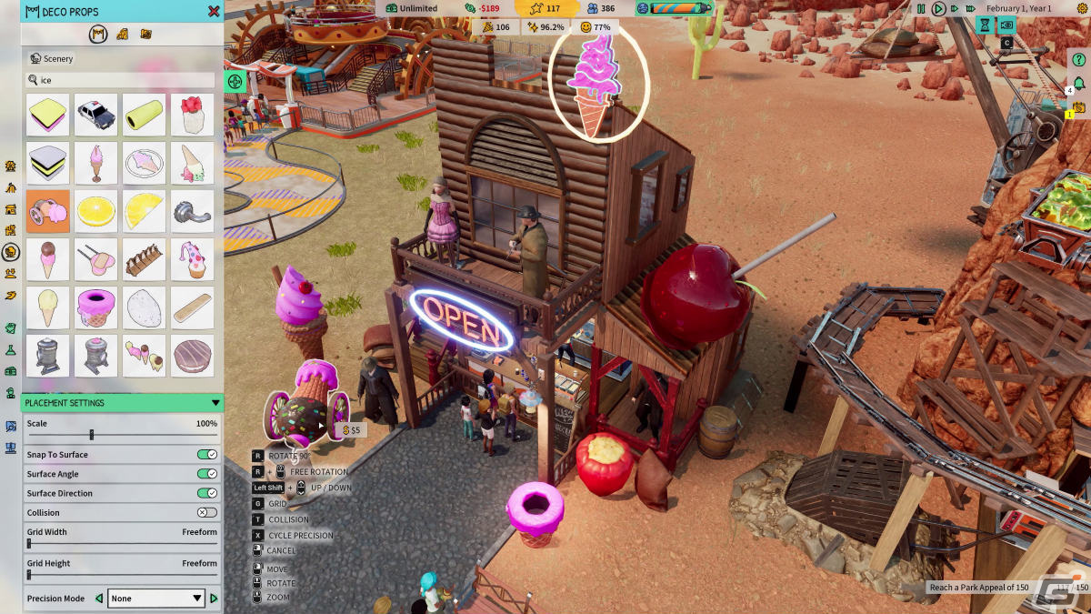 発売迫る「Park Beyond」のポイントをおさらい！現実ではあり得ないアトラクションを作れるテーマパークマネージメントゲームの画像26