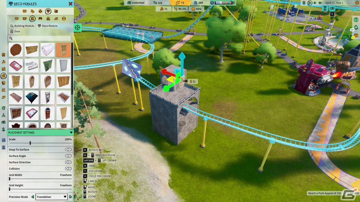 発売迫る「Park Beyond」のポイントをおさらい！現実ではあり得ないアトラクションを作れるテーマパークマネージメントゲームの画像27