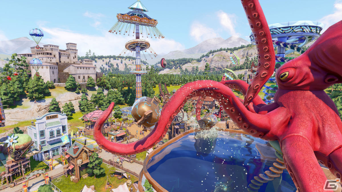 発売迫る「Park Beyond」のポイントをおさらい！現実ではあり得ないアトラクションを作れるテーマパークマネージメントゲームの画像9
