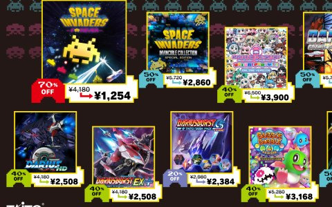 「スペースインベーダー フォーエバー」が70％オフ！Switch/Steam/スマホ向け「スペースインベーダーの日セール」が実施