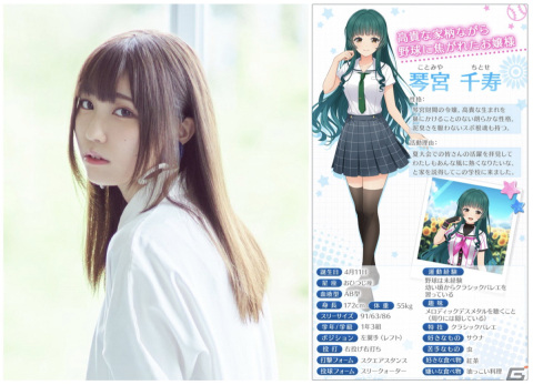 「ハチナイ」鈴木愛奈さん演じる新1年生・琴宮千寿がガチャに登場！直筆サインボールがもらえるTwitterキャンペーンも開催の画像1