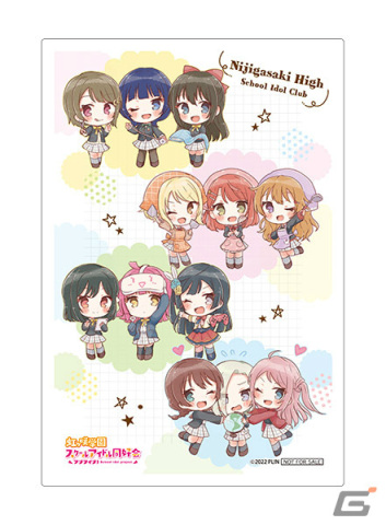 「ラブライブ！虹ヶ咲学園スクールアイドル同好会」とGiGOのコラボカフェが6月24日より実施！の画像15