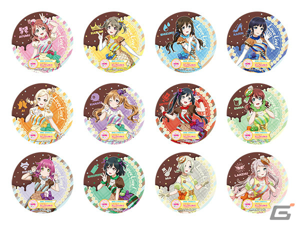 「ラブライブ！虹ヶ咲学園スクールアイドル同好会」とGiGOのコラボカフェが6月24日より実施！の画像9
