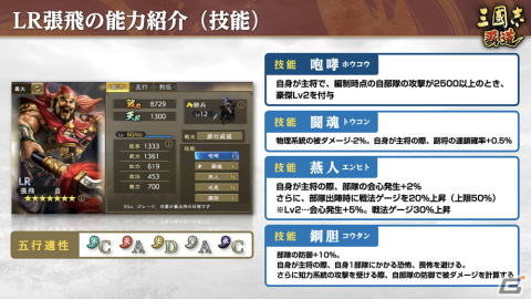 「三國志 覇道」新レアリティ・LRの武将として張飛と呂尚が登場！どちらかが必ず手に入るログインボーナスも実施の画像4