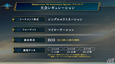 「Shadowverse」毎日10パック無料や100万円の賞金を獲得できる記念大会など7周年キャンペーン情報が公開！の画像7